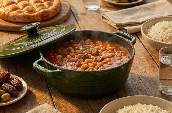 Etli Kuru Fasulye Tarifi