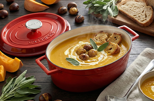 Kestaneli Balkabağı Çorbası Tarifi