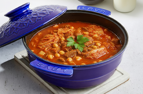 Nohutlu Kimchili Güveç (Chickpea Kimchi Stew) Tarifi