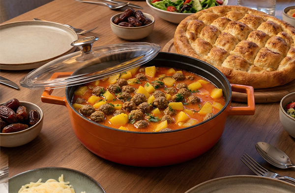 Potato Meatball Stew Recipe