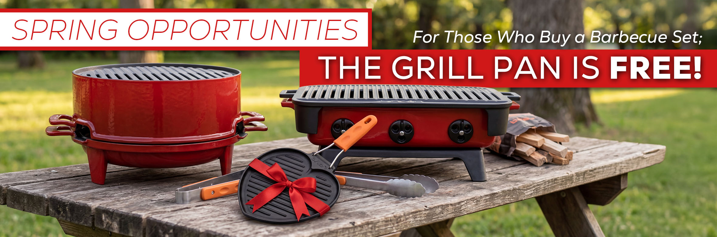 The Grill Pan is FREE!