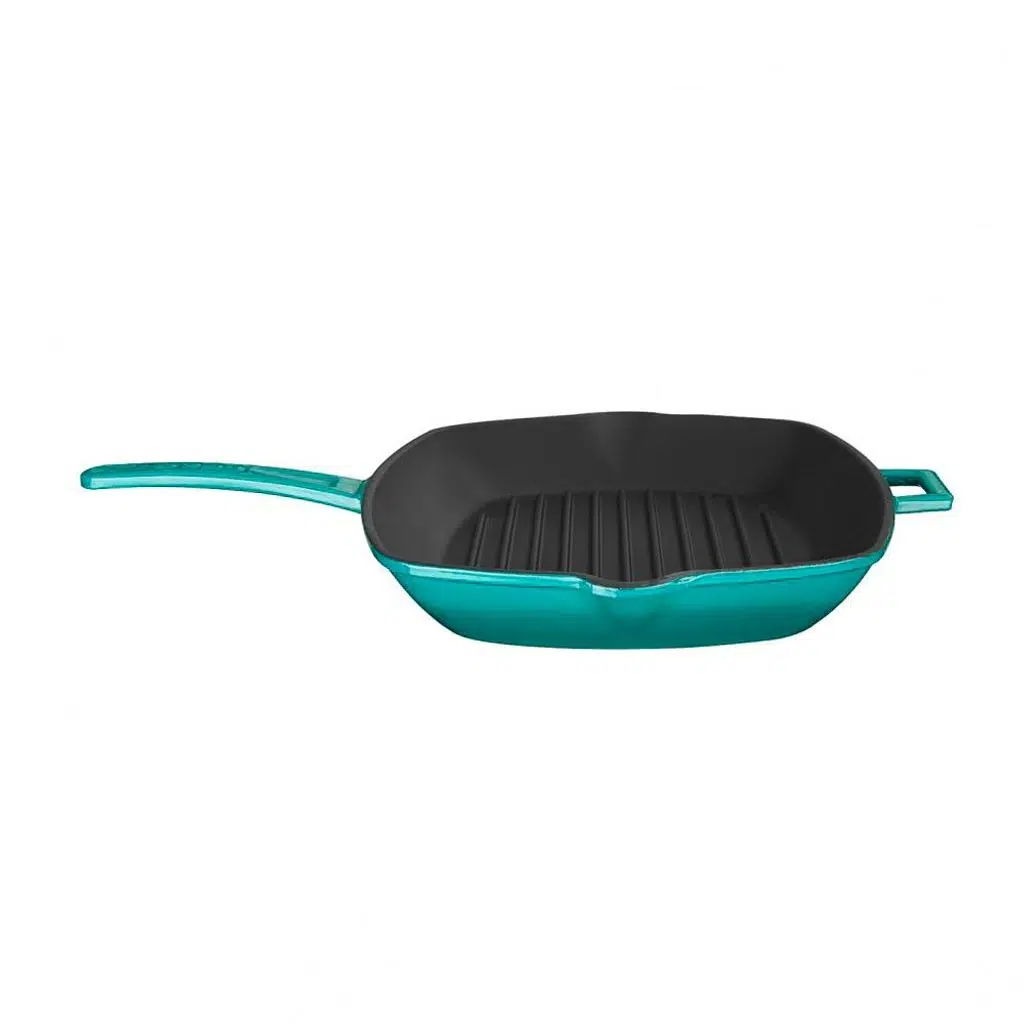 LAVA IRON CAST ROUND GRILL PAN 30CM - Vicedeal